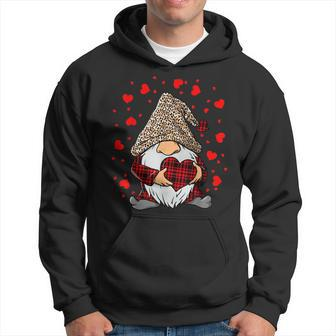 Gnomes Holding Heart Happy Valentines Day Hoodie - Seseable