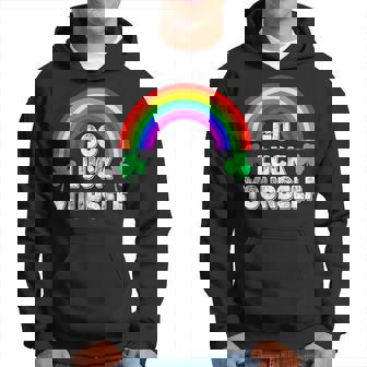 Go Luck Yourself Shirt Funny St Patricks Day Hoodie | Mazezy