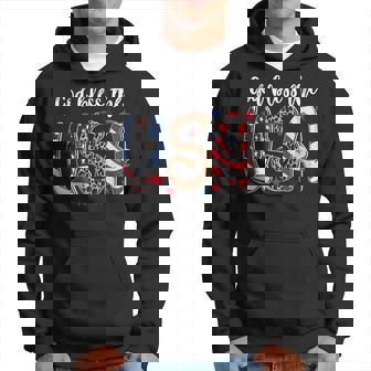 God Bless The Usa American Flag Patriotic 4Th Of July Men Hoodie - Thegiftio UK