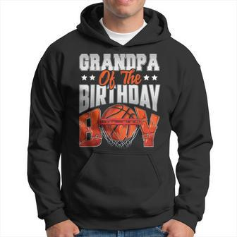 Grandpa Basketball Birthday Boy Family Baller Bday Party Hoodie | Mazezy DE