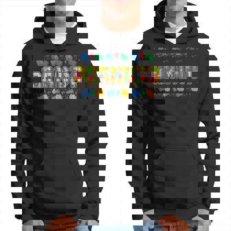 Grandpa Brick Builder Funny Blocks Master Builder Hoodie | Mazezy