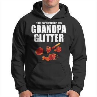 Grandpa Glitter Funny Graphic Gifts For Grandfather Gift For Mens Hoodie | Mazezy
