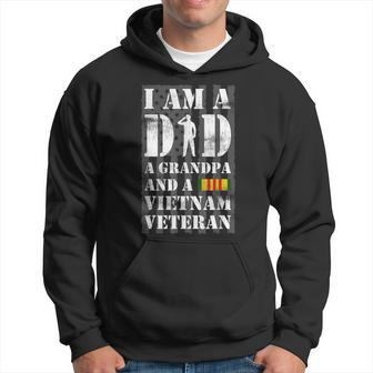 Grandpa Is A Hero Gifts For Veterans Dads A Vietnam Veteran Gift For Mens Hoodie | Mazezy