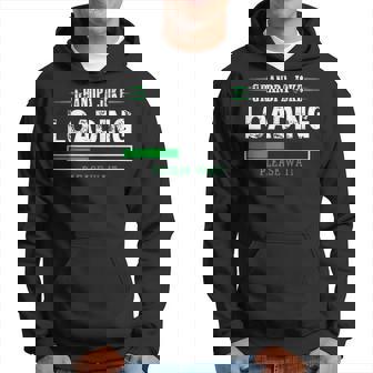 Grandpa Joke Loading Fathers Day Gift For Him Hoodie - Seseable