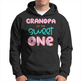 Grandpa Of Sweet One First Birthday Matching Family Donut Hoodie | Mazezy
