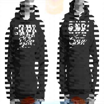 Grandpa Of The Groom Wedding Party Hoodie | Mazezy