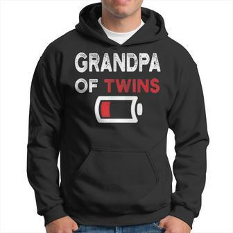 Grandpa Of Twins Fathers Day Gifts Hoodie - Seseable