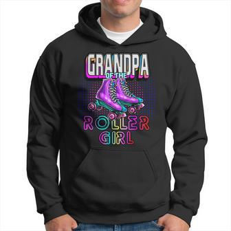 Grandpa Roller Girl Roller Skating Birthday Matching Family Gift For Mens Hoodie | Mazezy
