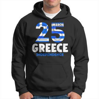 Greek Independence Day 25 March Greece Flag Hoodie - Seseable