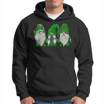 Green Sweater Gnome St Patricks Day Irish Gnome Hoodie - Seseable
