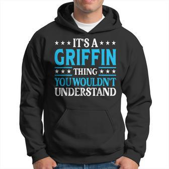 Griffin Thing Personal Name Funny Griffin Hoodie - Seseable
