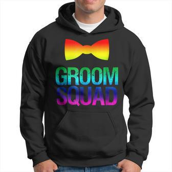 Groom Squad Gay Lgbt Wedding Gay Pride Hoodie | Mazezy