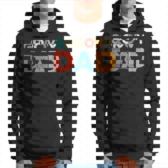 Groovy Dad 70S Aesthetic Nostalgia 1970S Retro Dad Hoodie | Mazezy