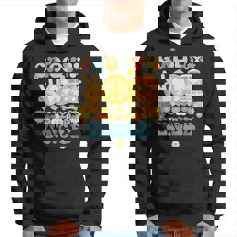 Groovy Uncle Retro Matching Family Baby Shower Fathers Day Hoodie | Mazezy