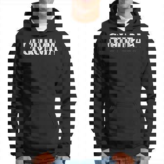 Grumpa Grumpy Grandpa Vintage Style Gift For Mens Hoodie | Mazezy