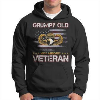 Grumpy Old 101St Airborne Division Veteran T Mens Hoodie | Mazezy