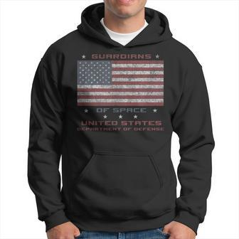 Guardians Of Space Defense Department Usa Military Force Hoodie | Mazezy