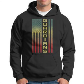Guardians Of Space Defense Vintage Flag Usa Military Force Hoodie | Mazezy