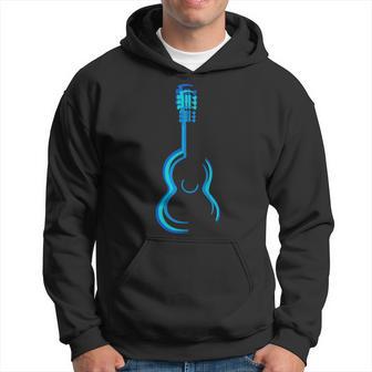 Guitar Graphic For Guitarist Musician Guitar Lovers Hoodie - Thegiftio UK