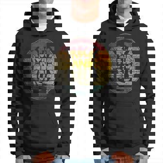 Guitar Rock And Roll Vintage Retro Style Musician Music Gift Hoodie - Seseable