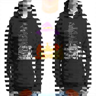 Halloween Cat Cute Cat Spooky Halloween Cat Men Hoodie - Thegiftio