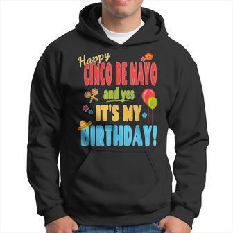 Happy Cinco De Mayo Birthday - May 5Th Birthday Party Hoodie | Mazezy