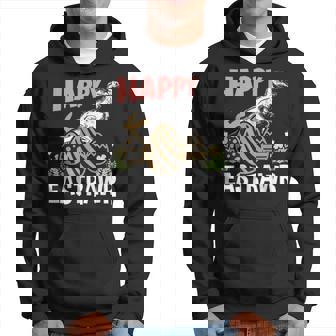 Happy Eastrawr Easter Dinosaur T Rex Egg Hunt Basket Bunny V2 Hoodie - Seseable
