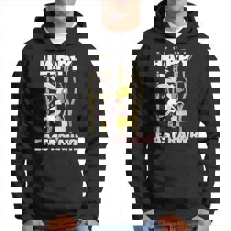 Happy Eastrawr Easter Dinosaur T Rex Egg Hunt Basket Bunny V4 Hoodie - Seseable