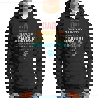 Happy Fathers Day Best Dog Dad Thanks For Picking Up My Poop Hoodie | Mazezy