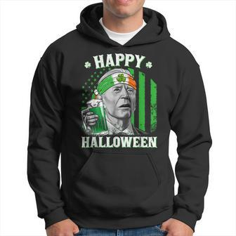 Happy Halloween Joe Biden St Patricks Day Leprechaun Hat Hoodie - Seseable