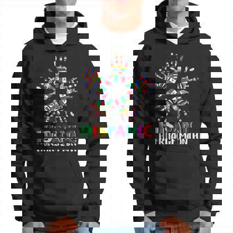 Happy National Hispanic Heritage Month All Countries Flower Men Hoodie - Thegiftio
