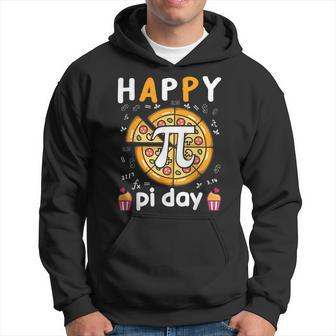 Happy Pi Day Pie Day Pizza - Mathematics Pi Symbol Hoodie | Mazezy