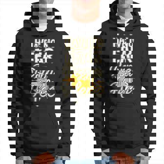Have No Fear Poppa Is Here Funny Fathers Day Men Poppa Hoodie | Mazezy