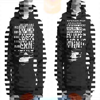 Helicopter Mechanic Apparel Gifts For Helicopter Mechanics Hoodie | Mazezy