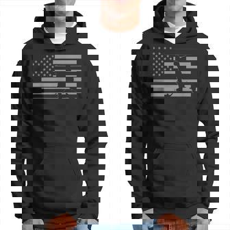 Hockey T - American Flag Hockey Hoodie | Mazezy