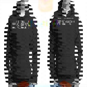 Hola Script Espanol Spanish Hello Simple Sayings Quote Men Hoodie - Thegiftio