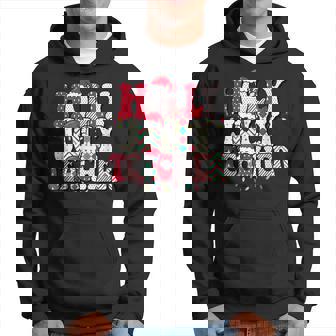 Holly N Jolly Teacher Santa Christmas 2022 Vintage Men Women V3 Men Hoodie - Thegiftio