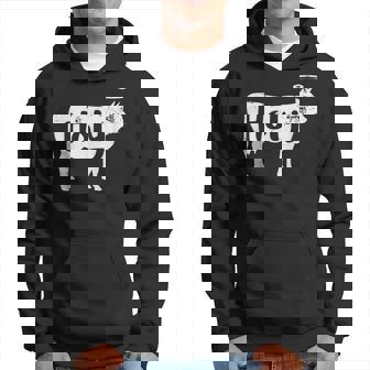 Holy Cow Funny Dairy Farmer Midwest Pride Hoodie | Mazezy