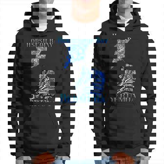 Horseshoe Bay Bermuda Vacation Tribal Stingray Men Hoodie Graphic Print Hooded Sweatshirt - Thegiftio