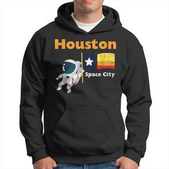 Houston Texas 1965 Space City Astronaut - Rocket Space Hoodie | Mazezy