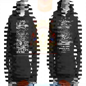 I Am A Veteran Like My Father Before Me Veteran American Hoodie | Mazezy