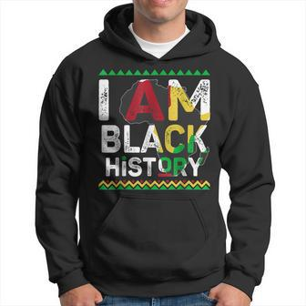I Am Black History Month African American Pride Celebration V15 Hoodie - Seseable