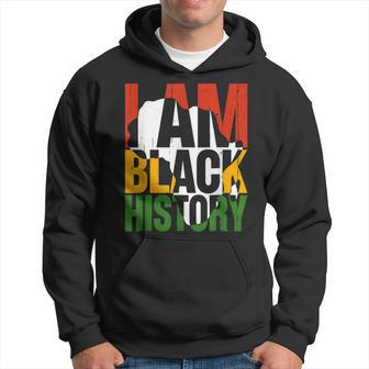 I Am Black History Month African American Pride Celebration V18 Hoodie - Seseable
