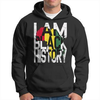 I Am Black History Month African American Pride Celebration V26 Hoodie - Seseable
