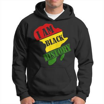 I Am Black History Month Melanin Pride African Americans Men Hoodie Graphic Print Hooded Sweatshirt - Thegiftio UK