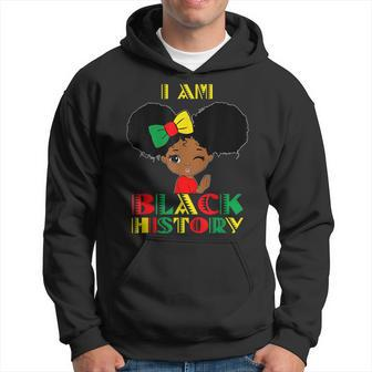 I Am The Strong African Queen Girl Pretty Black And Educated Hoodie - Seseable