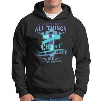 I Can Do All Things Through Christ Who Strengthens Me Nurse V2 Hoodie - Seseable