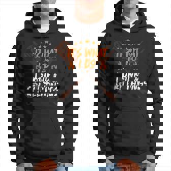 I Drink & Grill Bbq Lover Grill Master Funny Grilling Hoodie - Seseable