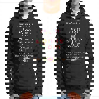 I Have Two Titles Mom And Bonus Mom And I Rock Them Both V5 Hoodie - Seseable