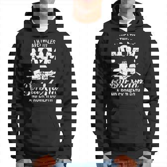 I Have Two Titles Mom And Bonus Mom And Rock Them Both V2 Hoodie - Seseable